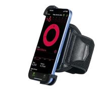 Cikyner Brazalete 2 en 1 de alta calidad con ventosa integrada, giratorio de 360° y soporte desmontable para teléfonos inteligentes de 4.5 a 7 pulgadas, diseño universal para gimnasio, correr