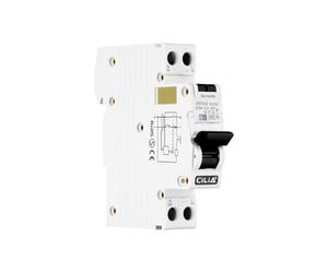 CILIA Interruptor Magnetotérmico Diferencial, RCBO, 1 Módulo, In=16A, Casquillo DIN (Universal Para Cualquier Centralita Comercial), 1P + N, 230 Vac, Tipo AC, Curva de intervención C