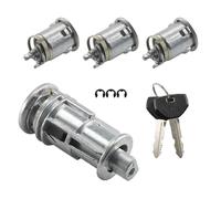 Cilindro cerradura Compatible Con Jeep Para Cherokee 1998 1999 2000 2001 Para Wrangler 2001-2006 1 Juego Llave Bloqueo Interruptor Encendido 68001713AA 5003843AA