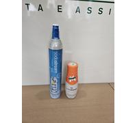 Cilindro CO2 SodaStream Con Concentrado Naranja, Con Reso Dela Cilindro Vacía