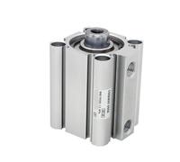 Cilindro compacto estándar de doble efecto con vástago simple CQ2B80 CDQ2B80, rosca hembra CQ2B80-40DZ(80-45DZ,CDQ2A)