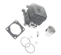Cilindro completo de 34 mm para pistón para herramientas de césped de la | Compatible con FS38, FS45, FS46, FS55, orificio preciso de 34 mm, instalación sin costuras, potencia de corte óptima