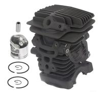 Cilindro de 38 mm para kit de pistón para MS171 MS181C Kit de reconstrucción de motor de motosierra con juego de juntas de válvula de descompresión