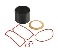 Cilindro de aceite y pistón de 6 piezas para anillo completo con sellos de goma de nitrilo para compresores de aire (para 1100 W)