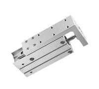 Cilindro de actuador neumático de precisión con riel lateral y guía, serie HLH, HLH6X5S/HLH6X10S/HLH10X5S/HLH10X10S, 1 unidad