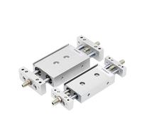 Cilindro de aire comprimido de gas con vástago de pistón doble de 10, 16, 20 y 25 mm, con carrera ajustable, 1 unidad(STMB10,75)