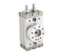 Cilindro de aire neumático 180 grados tipo flexible 15 mm cilindro neumático giratorio SQB-10A 0~60 ° C cilindro giratorio Válvula PT Mano Palanca De Control Operado Válvula Neumática