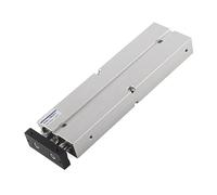 Cilindro de aire neumático de doble varilla, doble eje, cilindro de aleación de aluminio de carrera de 150 mm de diámetro de 20 mm, actuador neumático de acción compuesta tipo