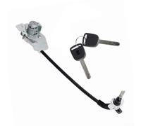Cilindro de bloqueo de puerta del conductor del lado izquierdo con cable y llaves para Honda 2009 2013 parte 72185TF0G01 diseñado para un fácil reemplazo directo de unidades dañadas