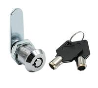 Cilindro de BuzóN Universal, 16 mm, 1/2 piezas, cerraduras for cajas de herramientas, cilindro roscado, cerradura leva tubular, for muebles, gabinetes, cajones, herrajes for(16mm U 2PCS)