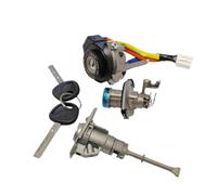Cilindro de cerradura de encendido de coche y cilindro de cerradura de puerta con 81900-3SA00 819700-3SA00 compatible con Sonata 2011 2012 2013 2014