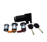 Cilindro de Cerradura de Encendido Delantero Izquierdo y Derecho con 2 Llaves Compatible con Ford Escort 1989-2001 y Ford Fiesta MKIII 1989-1997 3N21F22050BB