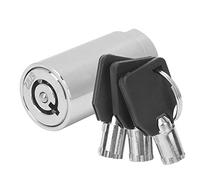 Cilindro de Cerradura de Máquina Expendedora de Llave de Apertura única de Color Cromado de Aleación de Zinc para Caja de Seguridad de Máquinas de Venta Automática