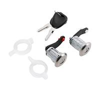 Cilindro de cerradura izquierda derecha cilindro de cerradura de puerta con 2 llaves 7701470944 adecuado para Reemplazo para Master 1998-2016 cerradura master, cilindro de cerradura