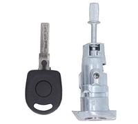 Cilindro de Cerradura para Puerta Delantera Izquierda, Set de Barril de Aleación de Zinc con Llave para B5 1998-2005 - Alta Durabilidad, Material Resistente, Repuesto Preciso par