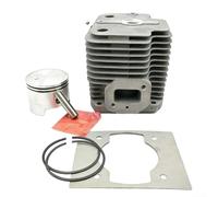 Cilindro de cortacésped y montaje para Truper Des-63, pieza de motor de metal de 48 mm, kit de repuesto de ajuste de precisión para mantenimiento de patio de jardín