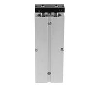 Cilindro de doble efecto, cilindro de aleación de aluminio de doble efecto de doble fase, 18,6 x 6,3 x 2,5 cm