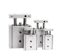 Cilindro de doble efecto serie CXSM, diámetro 10/15/20/25/32, 10/20/30/40/50/60/70/75/100/150, vástago doble de repuesto(Stroke 30mm,CXSM10 (Bore 10mm))