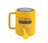 Cilindro de elevación hidráulico, carrera sólida 10T-100T de alta capacidad, para construcción naval de maquinaria de puente