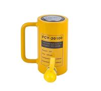 Cilindro de elevación hidráulico, carrera sólida 10T-100T de alta capacidad, para construcción naval de maquinaria de puente