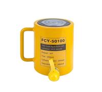 Cilindro de elevación sólido de carrera, gato de capacidad, gato de cilindro hidráulico, gato hidráulico, cilindro de elevación hidráulico para construcción naval de maquinaria de puente (50T/116000