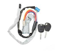 Cilindro de encendido Compatible con Peugeot para Partner 4162CH 4162.CH interruptor de arranque de barril de cerradura de encendido con 2 llaves