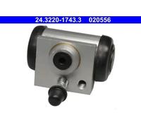 Cilindro de freno Aluminio 24.3220-1743.3 ATE para PEUGEOT CITROËN OPEL