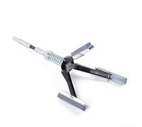 Cilindro de freno de motor de coche de acero de 3 garras de diámetro interior herramienta de pulido con eje flexible y control de extensión de resorte para múltiples tipos de motor (32-88 mm)