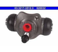 Cilindro de freno Fundición gris 03.3217-3512.3 ATE para OPEL DAEWOO