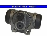 Cilindro de freno Fundición gris 24.3219-1112.3 ATE para PEUGEOT 106 I 206+