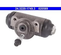 Cilindro de freno Fundición gris 24.3220-1749.3 ATE para FORD FORD USA