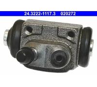 Cilindro de freno Fundición gris 24.3222-1117.3 ATE para FORD ESCORT IV ORION II