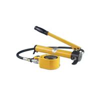 Cilindro de Gato hidráulico Hueco Gato hidráulico portátil Ultrafino de 5/10/20T, Cilindro hidráulico de 13 mm for maquinaria, Puente, construcción(10T)