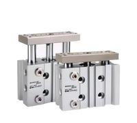 Cilindro de guía compacto neumático de carrera MGPM80 de 10 mm a 300 mm