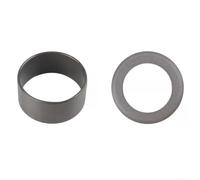 Cilindro de la bomba de vacío manga 69mm caucho negro para compresor 550W | 63,5 mm de diámetro, 24,5 mm de altura, se adapta a unidades de 550 W/600 W, diseño sin aceite, material de goma negra