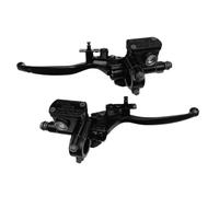 Cilindro de Motocicleta Palanca de Freno hidráulico Delantero Bomba de Palanca de Embrague 50cc 250cc Compatible con Piezas de Motocicleta Dirt Bike ATV de Cuatro Ruedas(1PAIR)