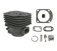 Cilindro de motosierra de 52 mm para kit de pistón para motor 362 375K 372, piezas de motor de aleación, juego de reparación (A)