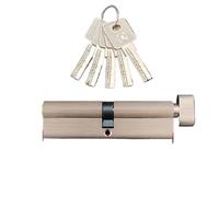 Cilindro de puerta Cilindro de cerradura for Interior, dormitorio, manija estar, latón, seguridad, cilindro puerta central(110mmz 55 and 55mm)