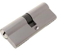 Cilindro de puerta con pomo giratorio, Latón echado a un lado doble euro de la cerradura del cilindro vuelta pulgar for las puertas Windows 60-90m m(90mm)