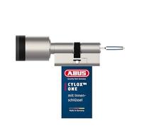 Cilindro de puerta inteligente Cylox One - Apertura sin llave con smartphone y otros accesorios - Cerradura de puerta con protección antiperforación - abrir mediante pomo exterior - con llave interior