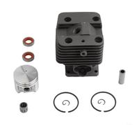 Cilindro de repuesto y para conjunto de pistón para FS120 FS200 FT250 HT250 FS250 FS250R FS202, 40 mm de diámetro, se adapta a la parte 4134 020 1214, incluye sellos de aceite y rodamiento