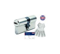 Cilindro de seguridad ABUS modular niquel doble embrague 30/40