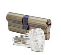 Cilindro de seguridad UCEM 2000s2lp3338ll Europeo Leva Larga 33 x 38 mm Latón