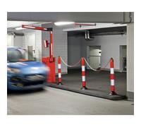 Cilindro de tráfico LeitPin con caperuza con ojal Moravia, modelo 100-TL, altura 1050 mm