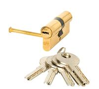 Cilindro Fac Seguridad 70-p 30x40 Latonado 15,0 mm.