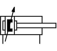 Cilindro Festo 16mm Diámetro 40mm Carrera ISO 6432 Doble Efecto - 19229