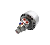 Cilindro giratorio de inyección de gas Cilindro hidráulico sólido medio de inyección de agua Cilindro de orificio pasante RL-A75/100/125(RL-A75N gas injection type)