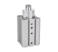 Cilindro giratorio plano QDKR/QDKL, sujeción hacia abajo, tipo recto de 90 grados, diámetro 20/25/32/40 mm, carrera 5 mm(QDKL20-SU)