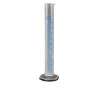 Cilindro Graduado de Plástico 100ml Medidor de Líquidos para Laboratorio, Base Antivuelco y Pico Vertedor, Ideal para Aromaterapia, Cerveza Artesanal y Educación Científica