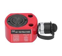 Cilindro hidráulico 10T El émbolo de Agujero Hueco Separado Herramienta de alimentación Equipo de Servicio Industrial para maquinaria Construcción Trabajo eléctrico Rojo 45 Acero